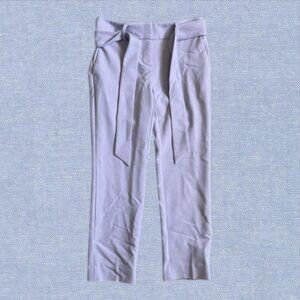 🛎️ 5/$20 Loft Marisa Tie Waist Dress Pants Size 0P in Lavender